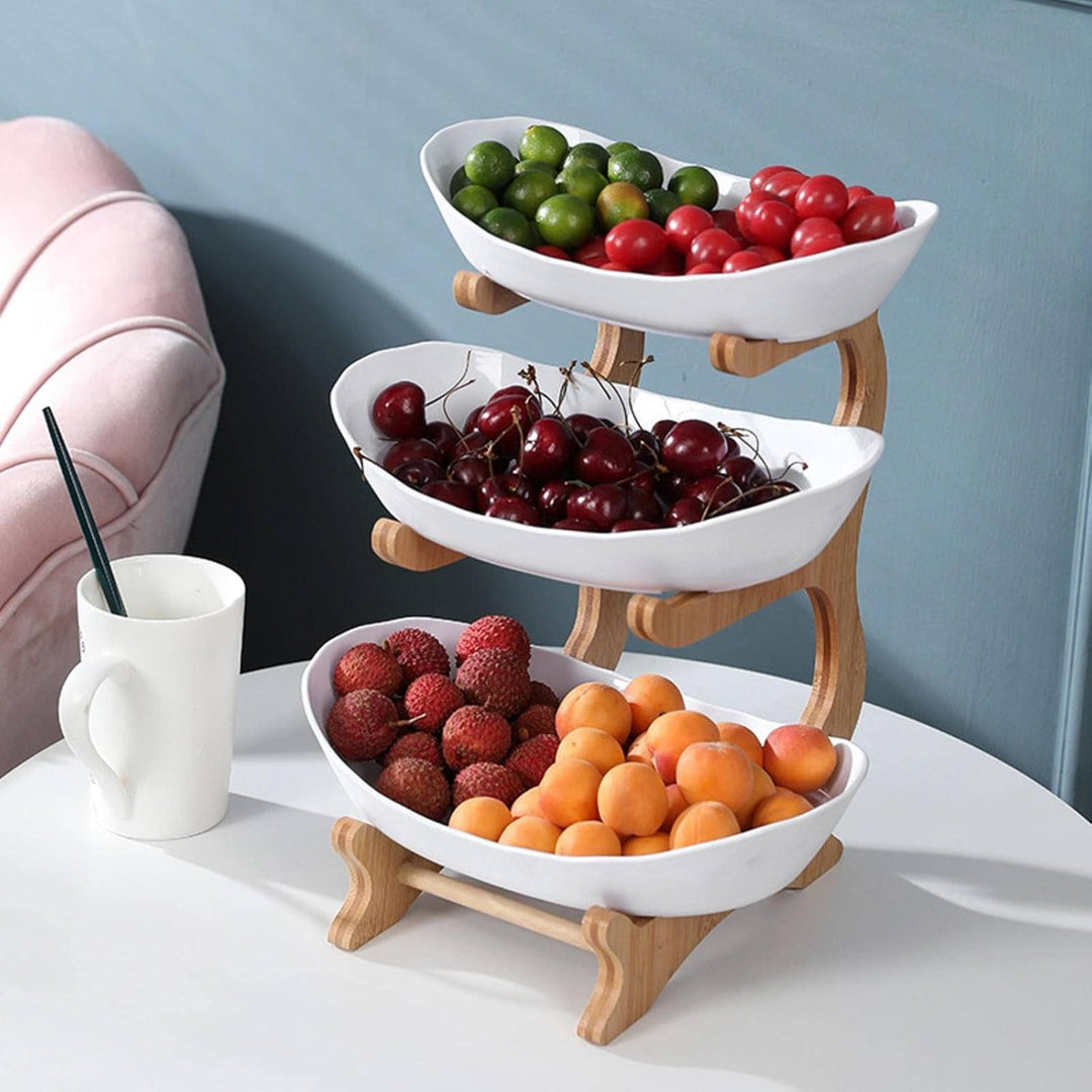 FruitTower - Elegant Metal Frugtholder