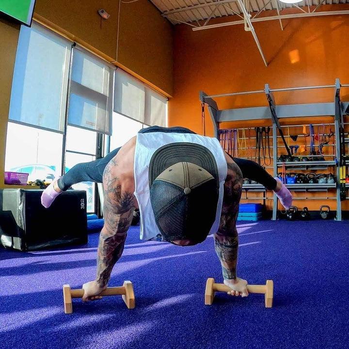 Calisthenics PowerBars – Robuste Tre Push-Up Stænger