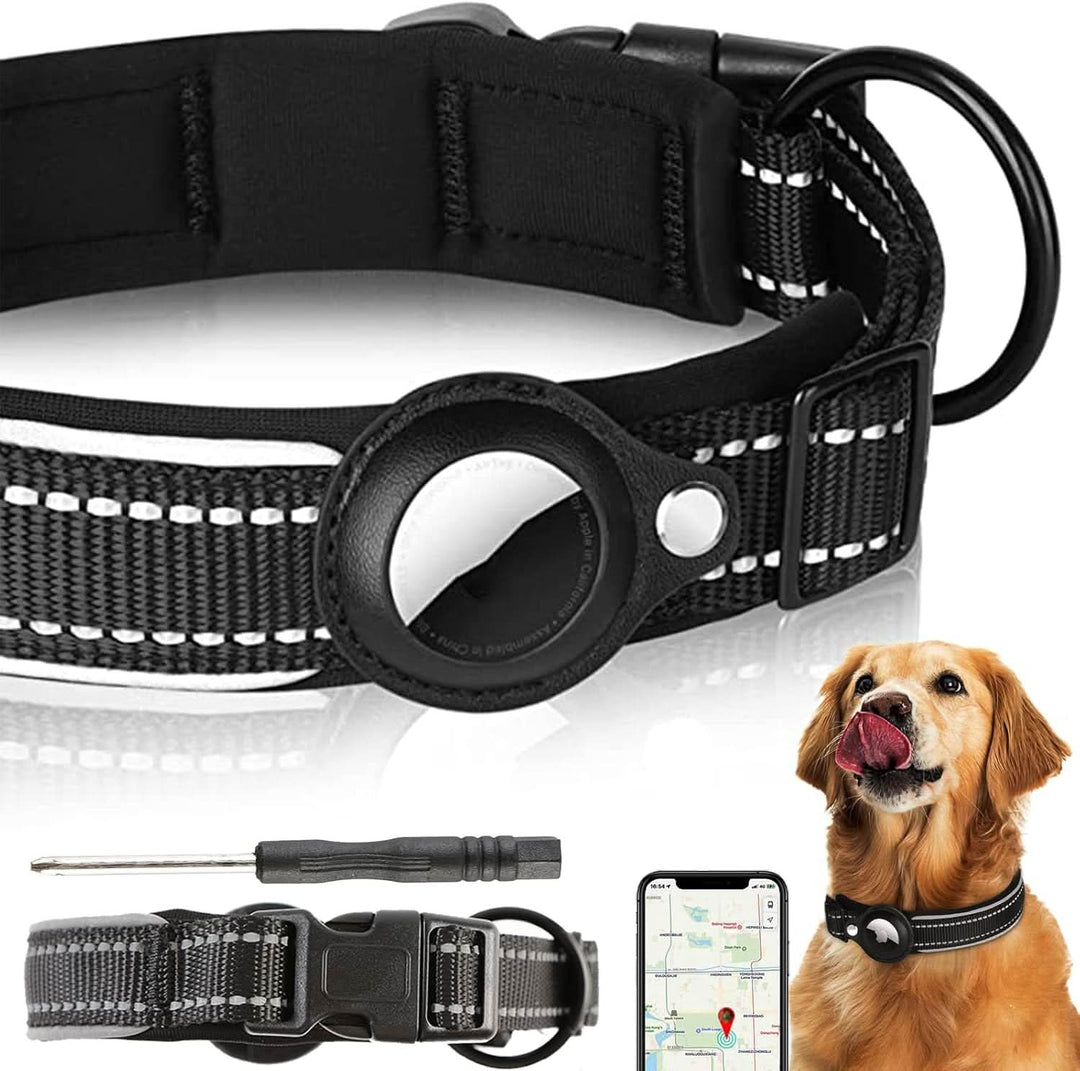 LEAZO - AirTag Hundehalsbånd