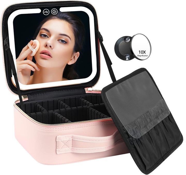 Luksus Makeup Organizer med Belyst Spejl