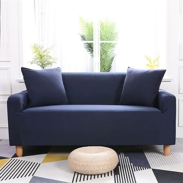 Magisk Sofa Cover Strækbar - Ensfarvet (pude er ikke inkluderet)