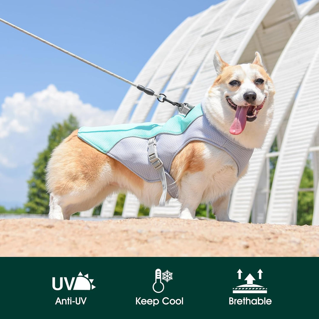 Sommer Reflekterende Hundekølevest &amp; Hurtig-Udslip Sele