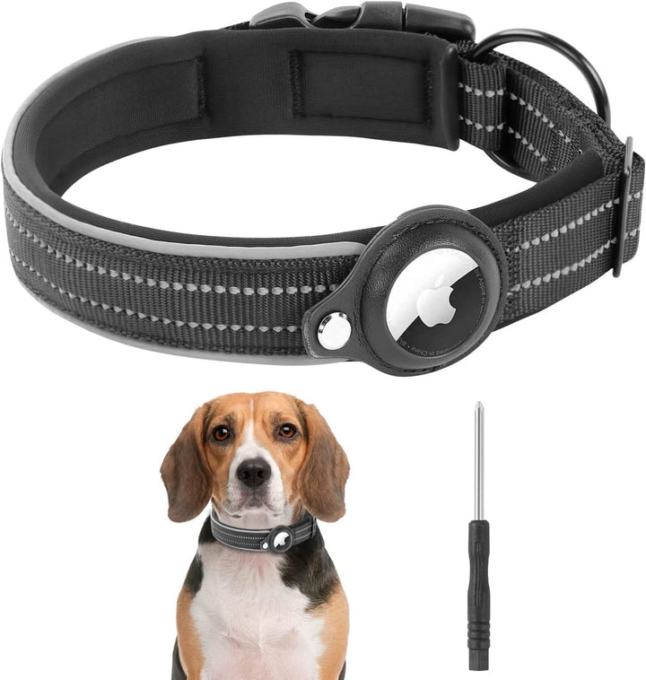 LEAZO - AirTag Hundehalsbånd