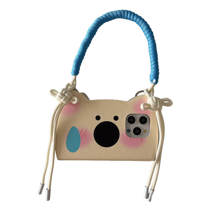 Insta-Style Tegneserie Westie Flip-Phone Cover