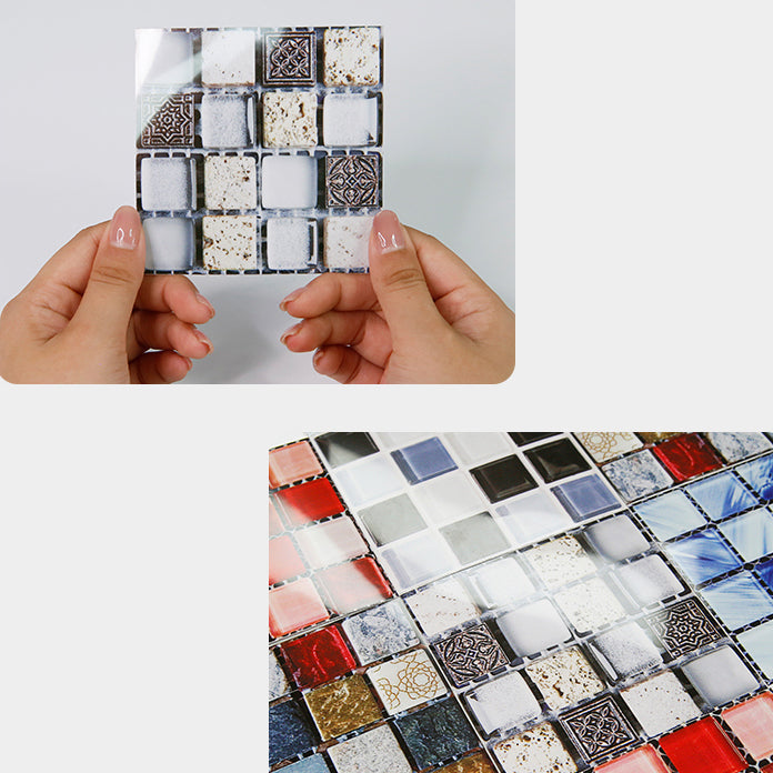 Mosaikfliser til stripping og limning af flise spejl køkken aftagelige vægfliser