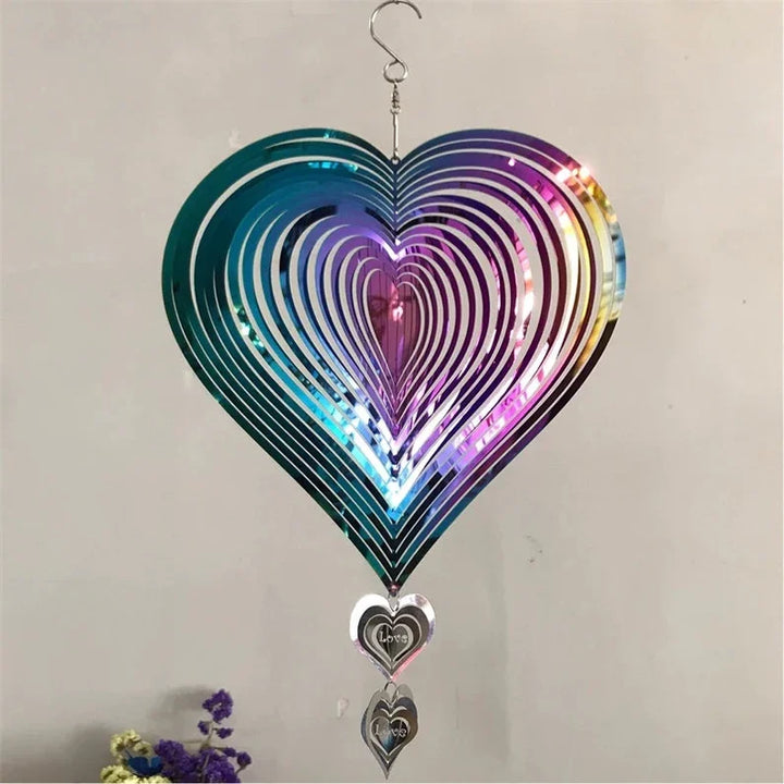 Rotating Wind Bell lavet af rustfrit stål