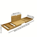 Bambus Badekar Tray - For Ultimativ Afslapning