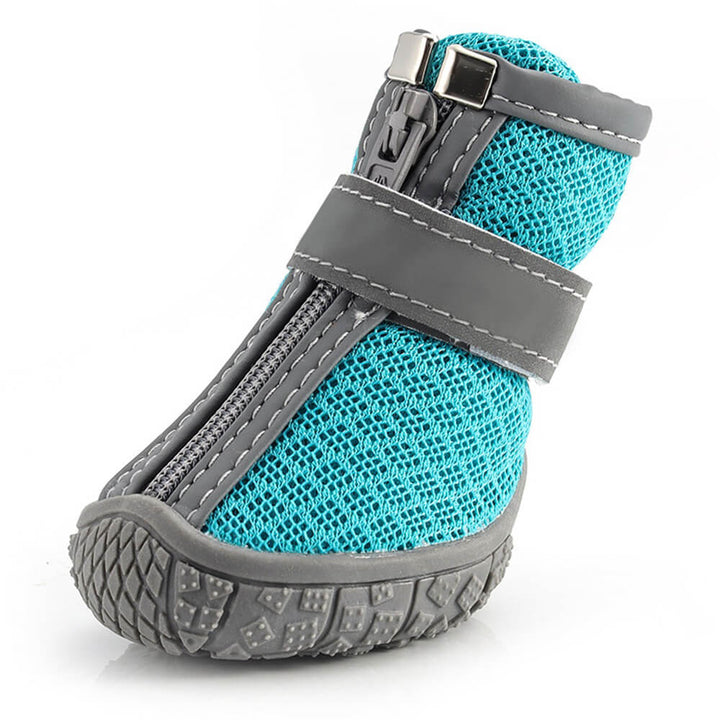 Holdbare udendørs hundesko med mesh - All-terrain potebeskyttelse