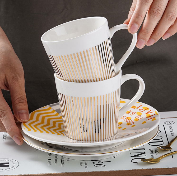 Bevægelig Refleksion Kreativ Kaffe Kop Spejlrefleksion Kaffe Krus