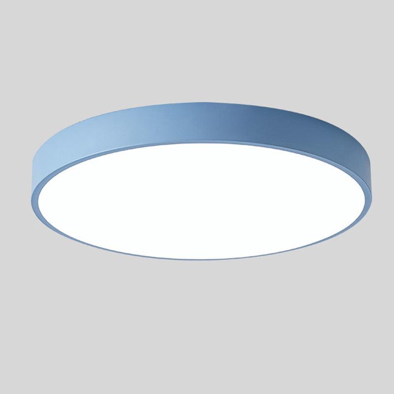 Træ Makron Cirkulær Loftlampe