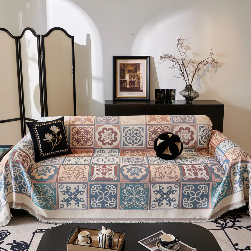 Vintage Mosaik Sofadække