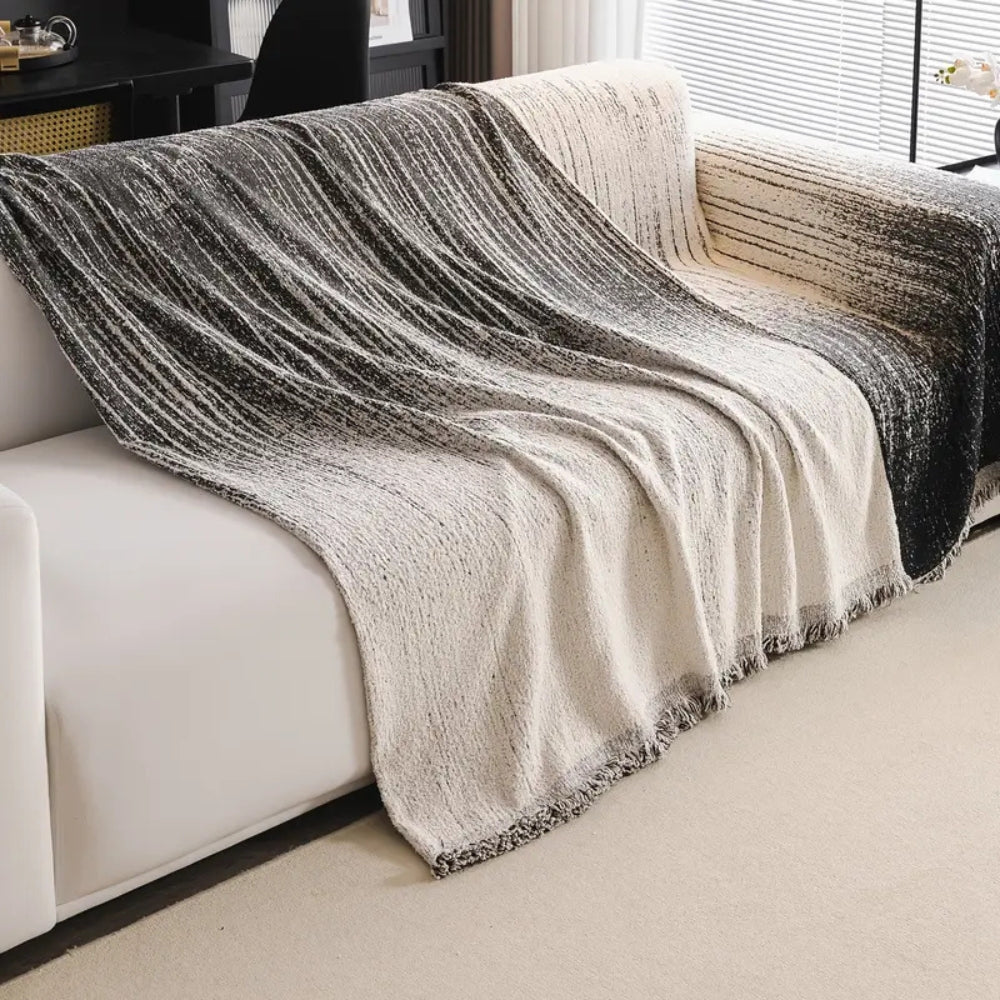 Neutral Tone Chenille Sofa Betræk