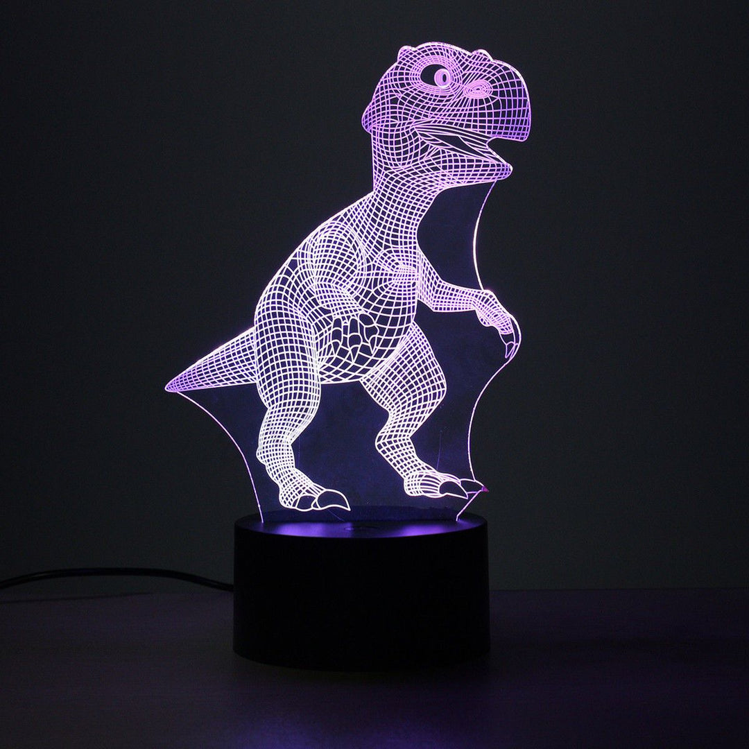 Dinosaur Natlys - 3D Dinosaur Lys - T Rex Natlys