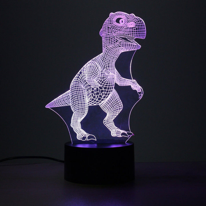 Dinosaur Natlys - 3D Dinosaur Lys - T Rex Natlys