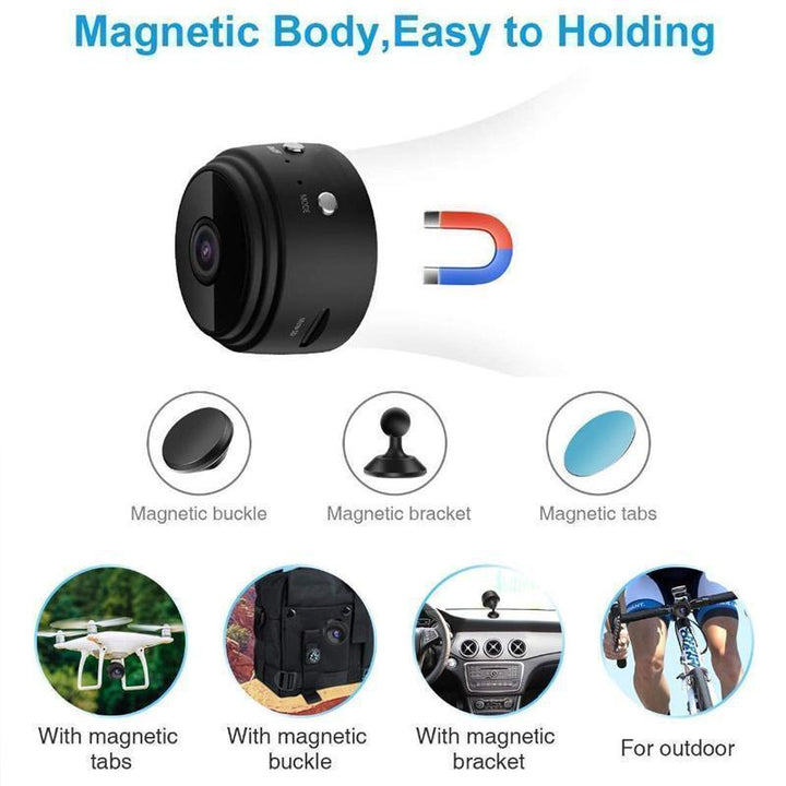 1080p Magnetisk WiFi Mini Kamera - RV Autocamper Bakkamera