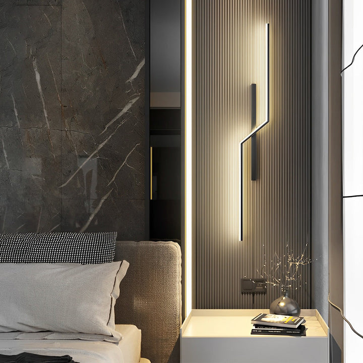 Lines Creative LED Moderne Minimalistisk Væglampe Dekorative Væglamper Belysning