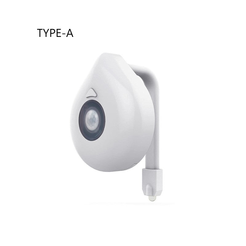LED Induktions Toilet Natlys