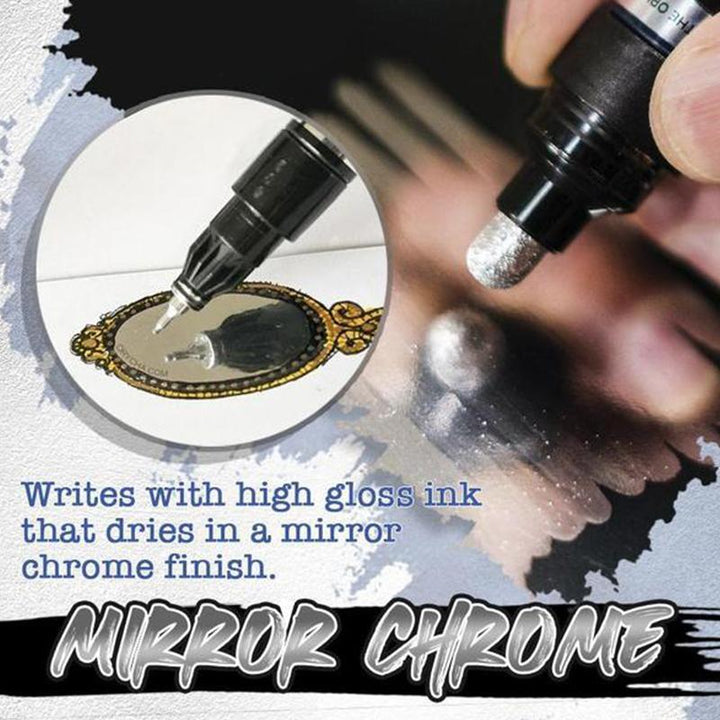 Flydende Spejl Chrome Marker