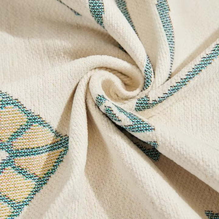 Meringue Chenille Geometri Sofa Betræk