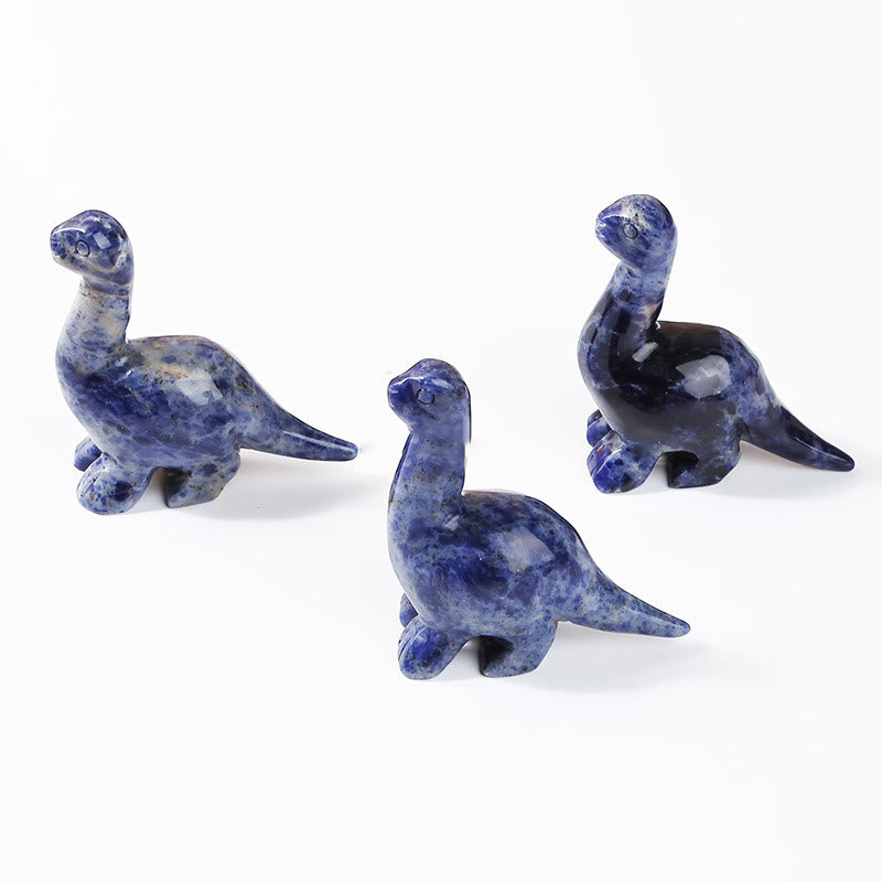 2.5 Tommer Krystal Dinosaur Hjem Deko Sten Dekor