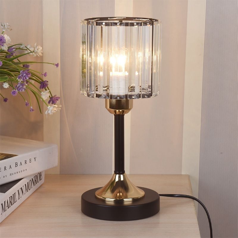 Krystal - Nordisk Krystal Bordlampe