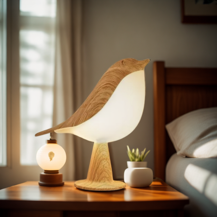 LumiNest Blød Nattelys | En charmerende lampe, der beroliger og forskønner dit rum