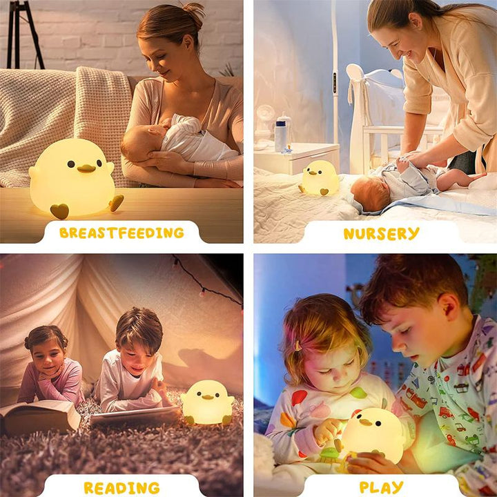 Ducky Buddy Lampe - Beroligende Nattelys For En Bedre Søvn Til Dit Barn