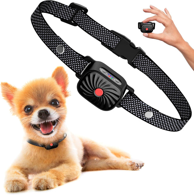 Justerbar Anti-Bark Krave til Hunde | Human, Komfortabel & Effektiv Bark Kontrol Enhed til Små til Store Racer