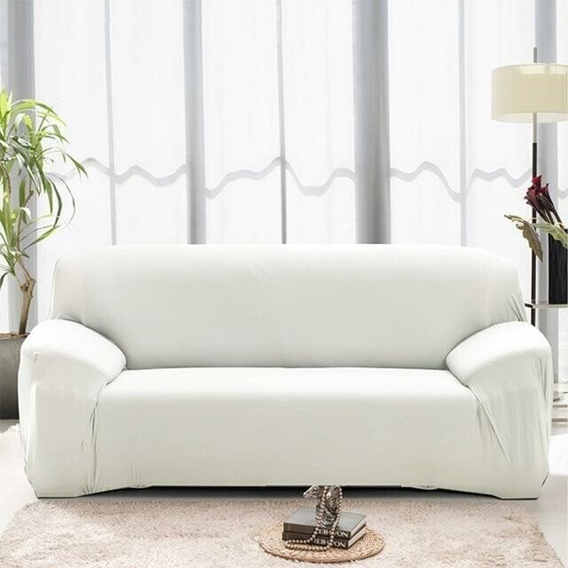Magisk Sofa Cover Strækbar - Ensfarvet (pude er ikke inkluderet)