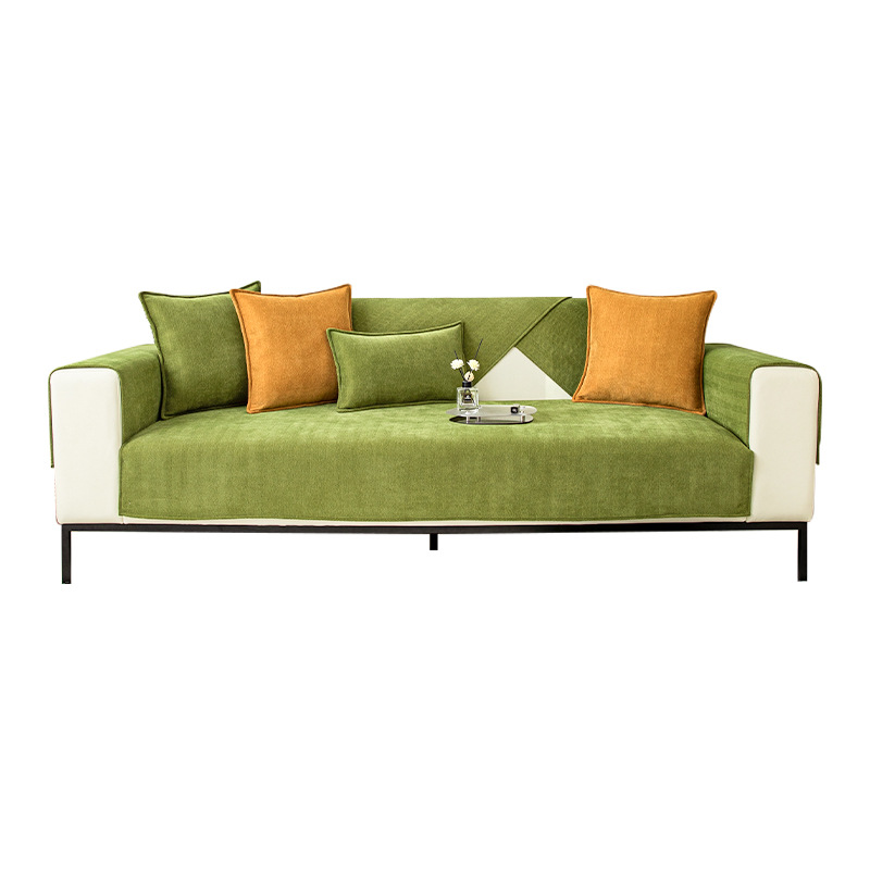 Herringbone Chenille Stof Møbelbeskytter Sofa Dække |