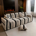 Plush sofaovertræk (2 dele) – Blødt, varmt og dekorativt | Beskytter din sofa stilfuldt |
