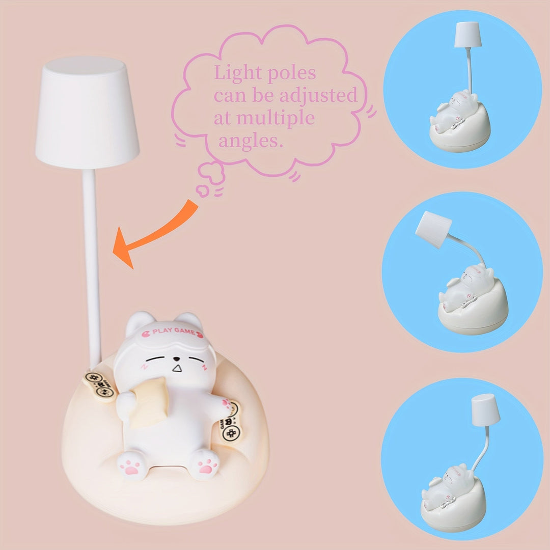 LumiKat Lampe - Sødt LED Katte Nattelys