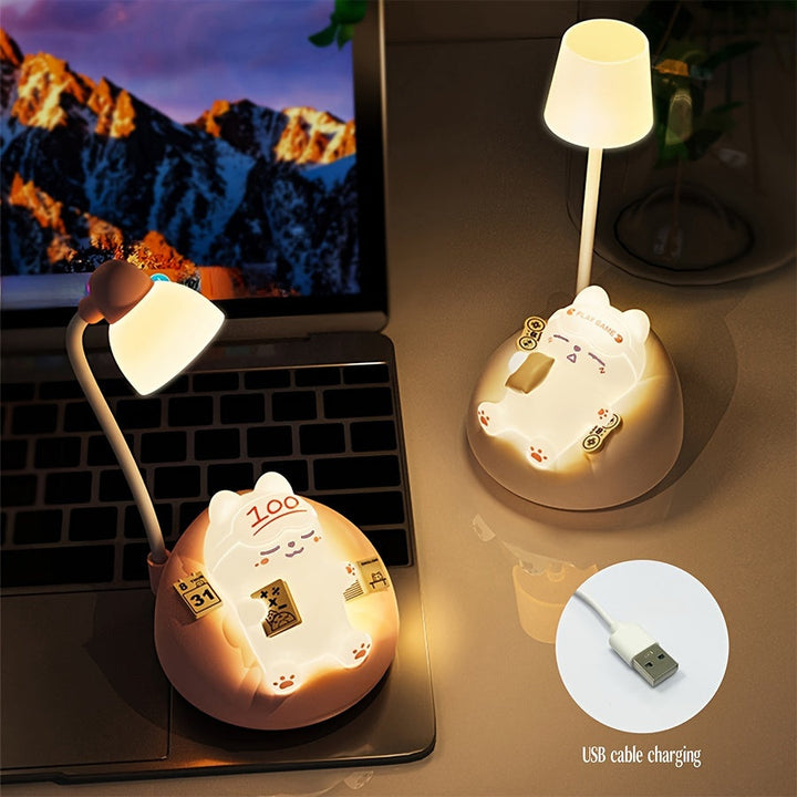 LumiKat Lampe - Sødt LED Katte Nattelys