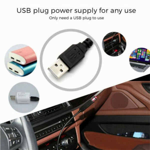farverig Bil og Hjem Loft Romantisk USB Nattelys