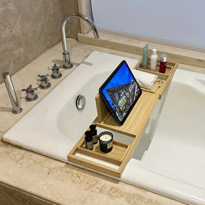 Bambus Badekar Tray - For Ultimativ Afslapning
