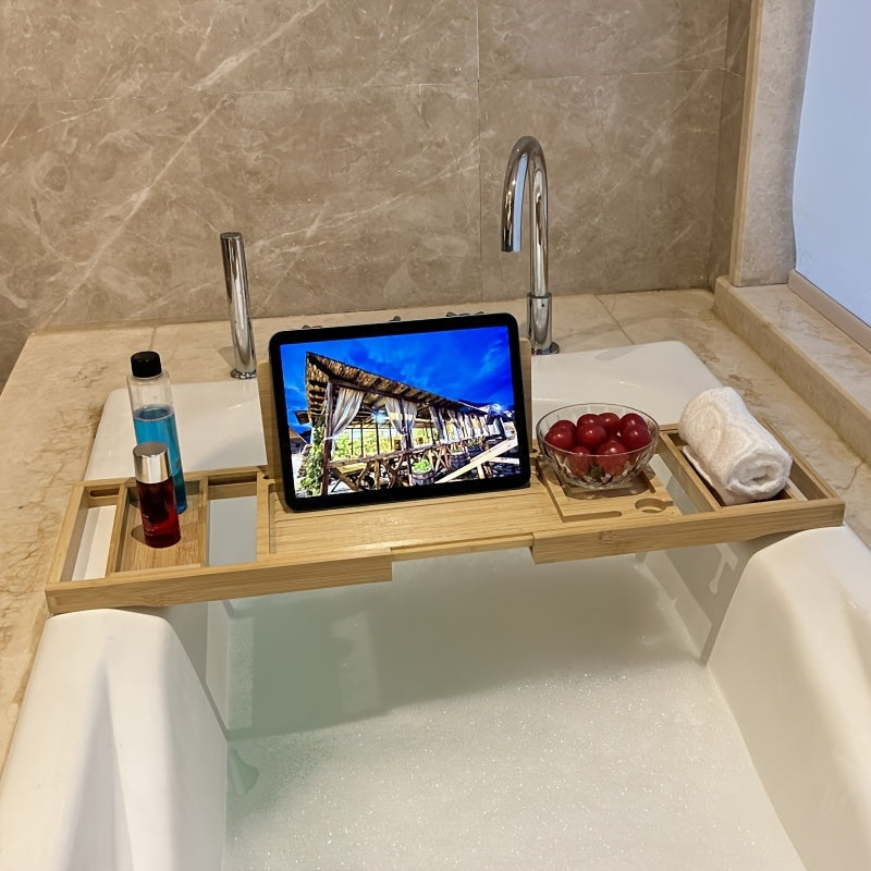 Bambus Badekar Tray - For Ultimativ Afslapning