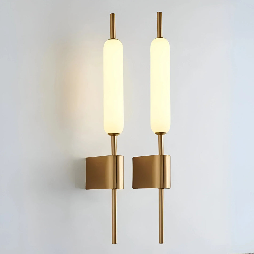 HelenaGlow – Guld LED Væglampe
