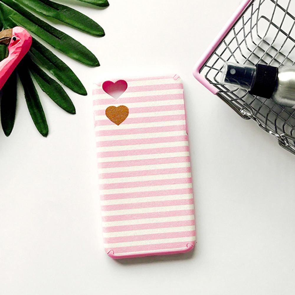 Stripe Telefoncover - Fuldt Beskyttelse Til Din iPhone