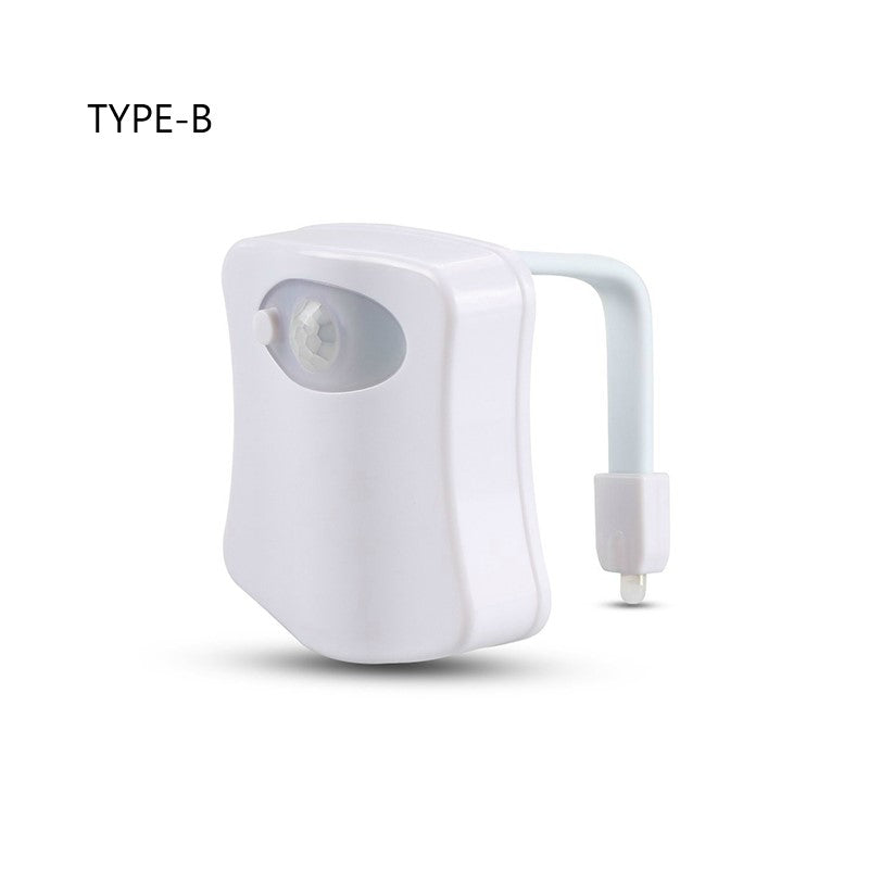 LED Induktions Toilet Natlys