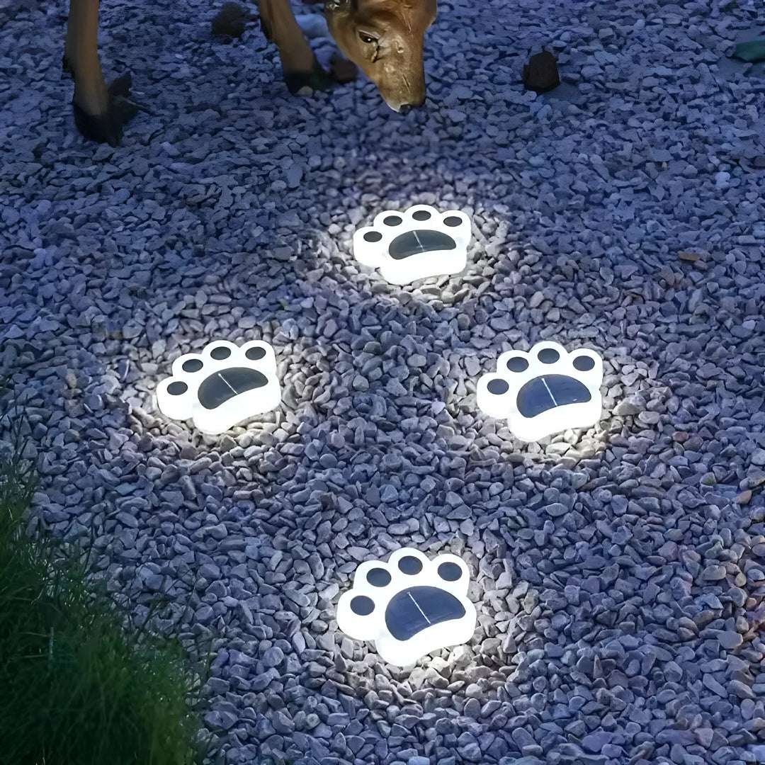 PawPrint – Solenergi Hundepote Havebelysning
