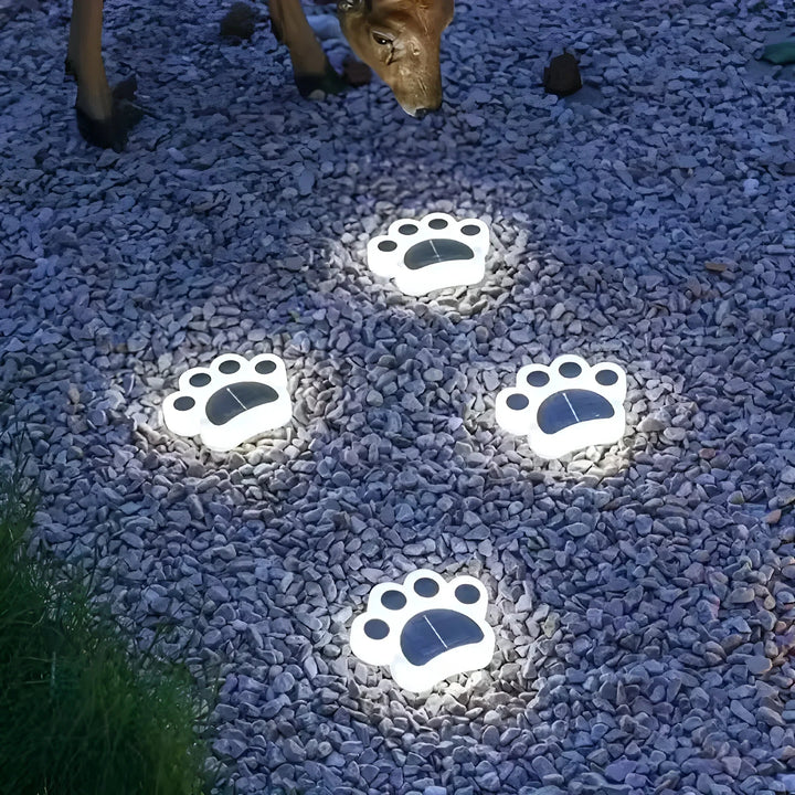 PawPrint – Solenergi Hundepote Havebelysning
