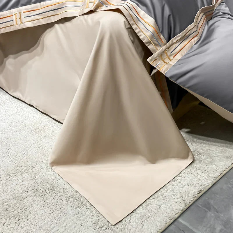 Luksus Satin Sengetøj 4-Piece Sæt - OpulenceSleep