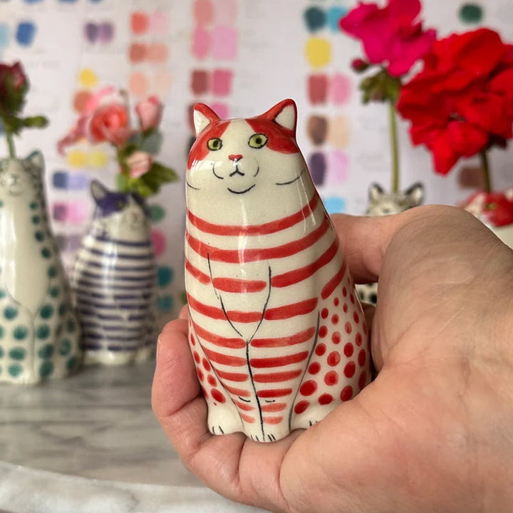 Prikket Kat Vase