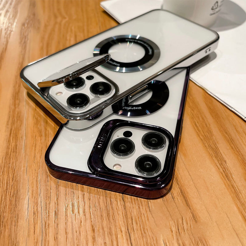 iPhone Magnetisk Telefonetui med Stativ
