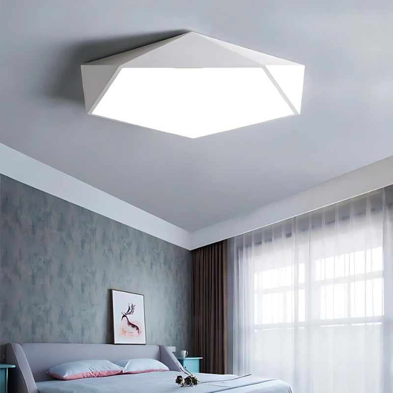 | Stilfuld dæmpbar LED loftlampe – Skaber den perfekte belysning til enhver stemning i dit hjem