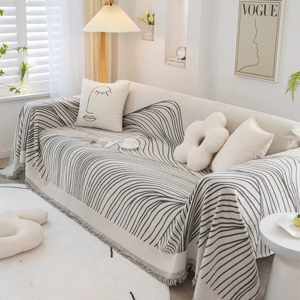 Calista Wave Chenille Sofaovertræk
