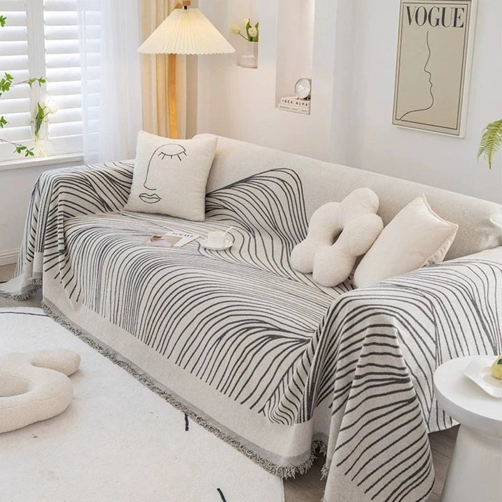 Calista Wave Chenille Sofaovertræk