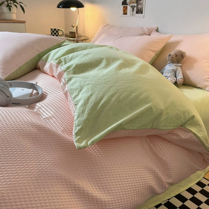 Beaumont Ultra-Blød Vaffel Dyne Sæt | 3pcs Sæt