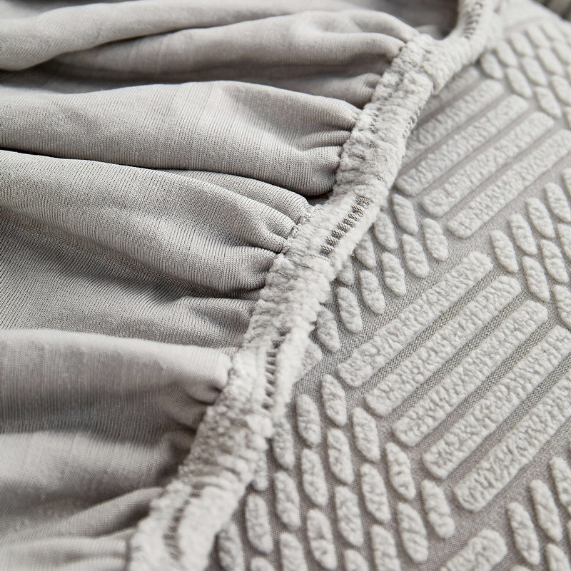 Wrap-around stretch sofa cover |