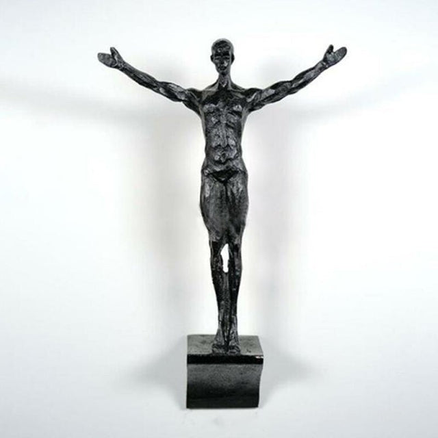 Klatrevæg hængende statuer